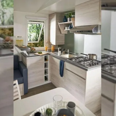 Campsite Mobil-home Prestige Avec Terrasse Pour 4 Personnes - Api-1-52-1050 Martiel