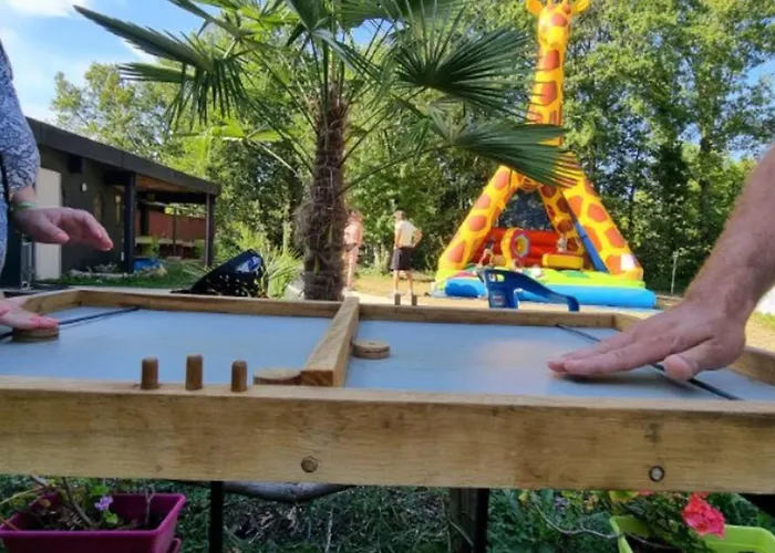 Camping Mobil-home Prestige Avec Terrasse Pour 4 Personnes - Api-1-52-1050 *